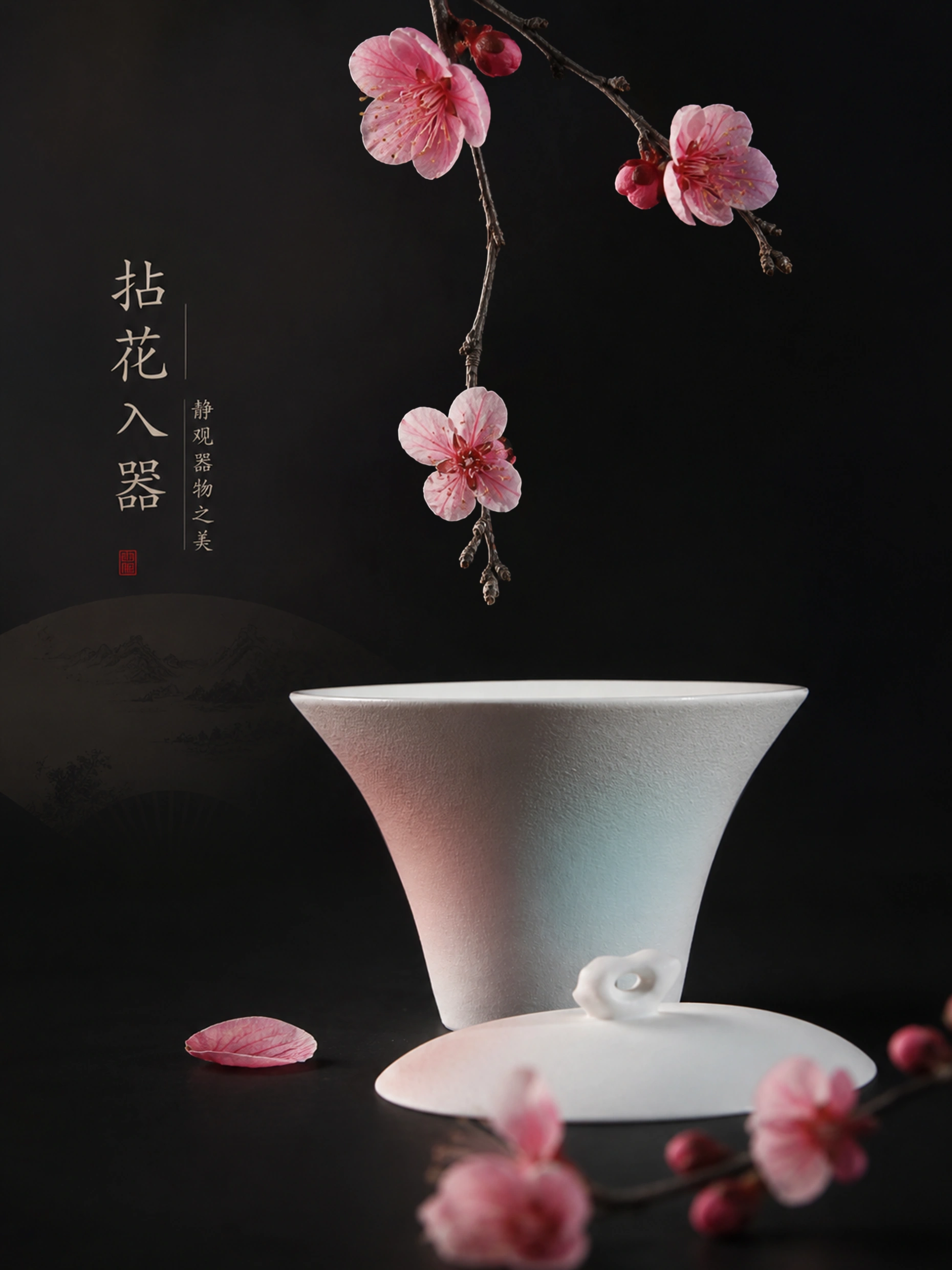 花影与茶器项目主视觉