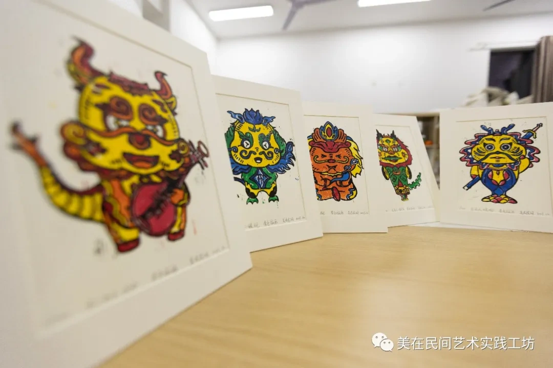 龙年版画系列 · 团队创作